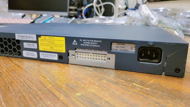 CISCO 2960-X 48 PORT GIGA BIT POE SWITCH  2 PORT SFP+ 3