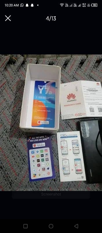 Huawei y7a total orignal no open repair neat phone 03010118477 3