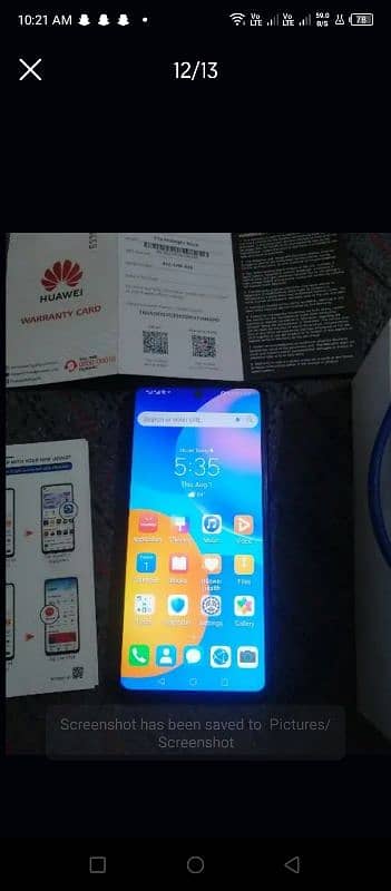 Huawei y7a total orignal no open repair neat phone 03010118477 8