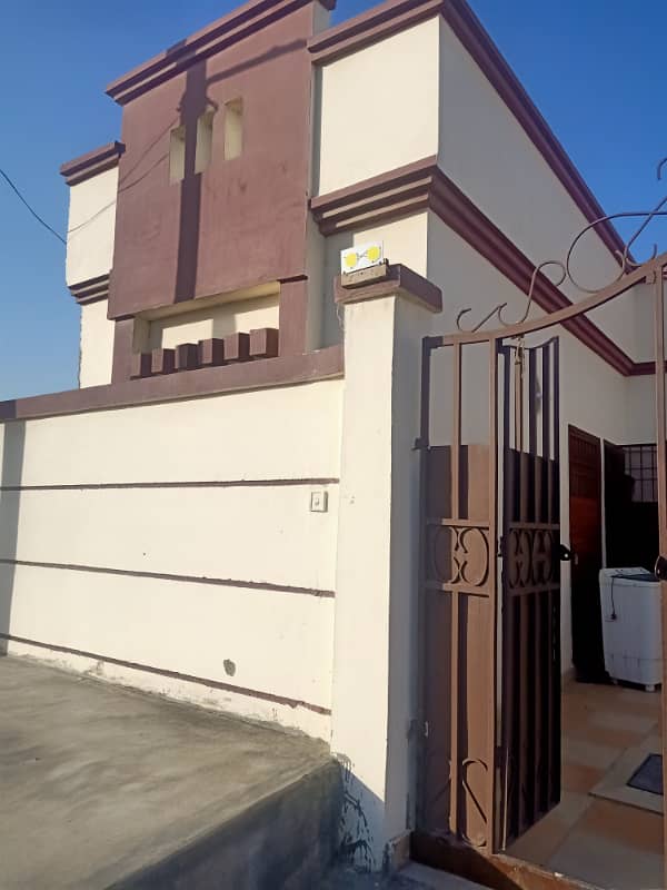 Brand New Independent Single Story 120 Sq Yards Just Only 1 Core 50 Lac in Hakeem Villas Main Jinnah Avenue Malir Cantt 0