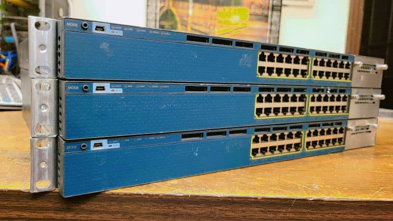 CISCO 3560X 24PORT GIGA WITH 1G CARD SFP 2