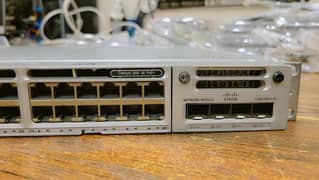 CISCO SWITCH 3850 48 PORT GIGA POE WITH 4 SFP CARD 1G