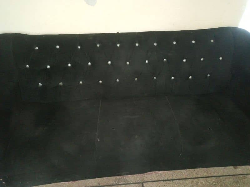 black sofa set 2