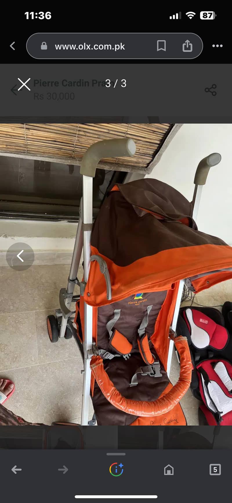 Pierre cardin pram 1