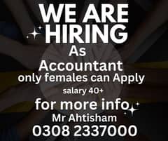 job/need job/Full Time Job/nokri/accountant/Staff Required/ MA trader