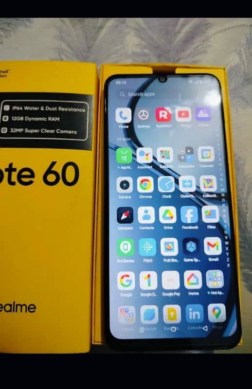 realme note 60 1 month used 24 months warranty 0