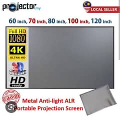 ALR Projector Curtain 120 inch