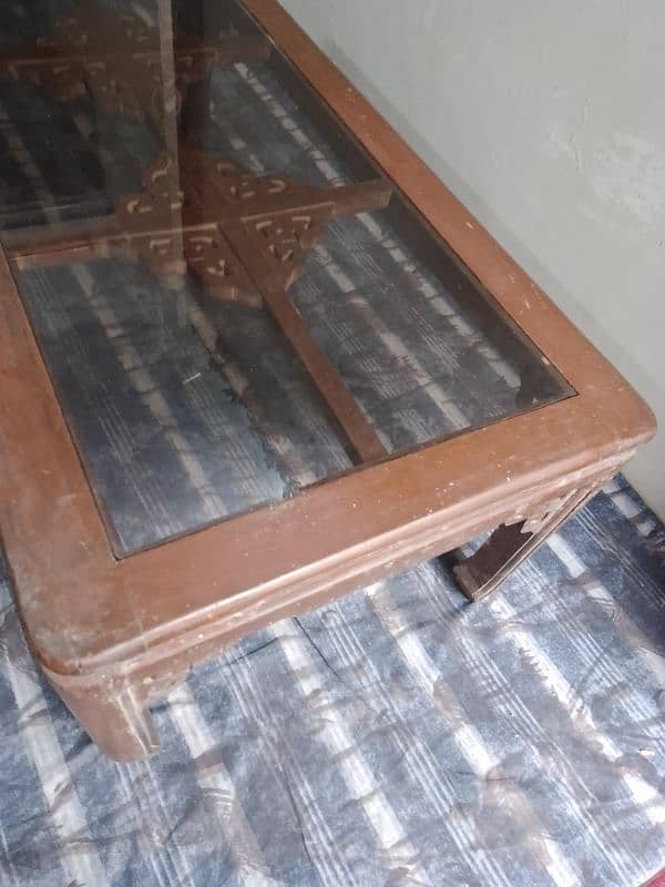 Wooden center table for sale 1