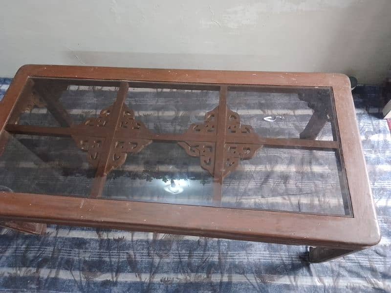 Wooden center table for sale 2