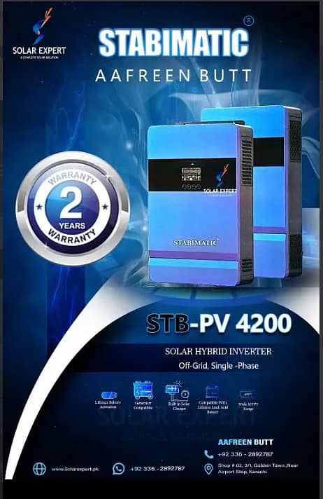 4.2 kw solar inverter with two years warranty 0