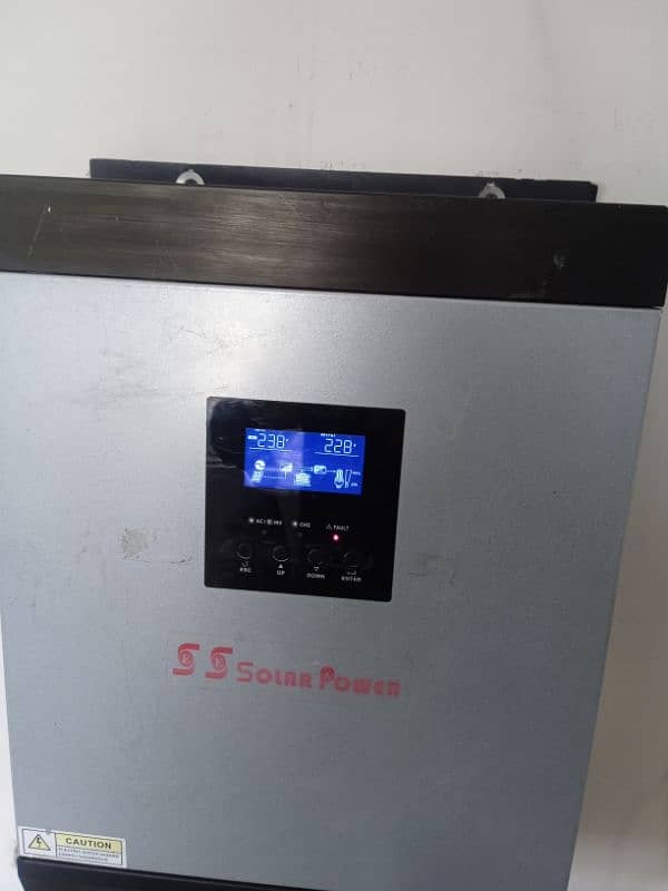 3kva soler inverter and 3 panels Canadian brand 03214182192 - Solar ...