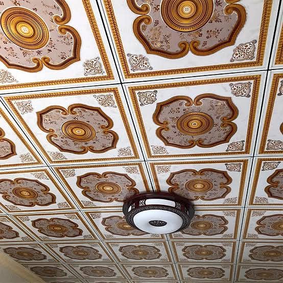 Gypsum Ceiling PVC ceiling pop celing Contact WhatsApp 03009874271 18