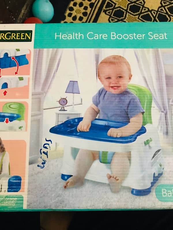 evergreen health care booster seat 0