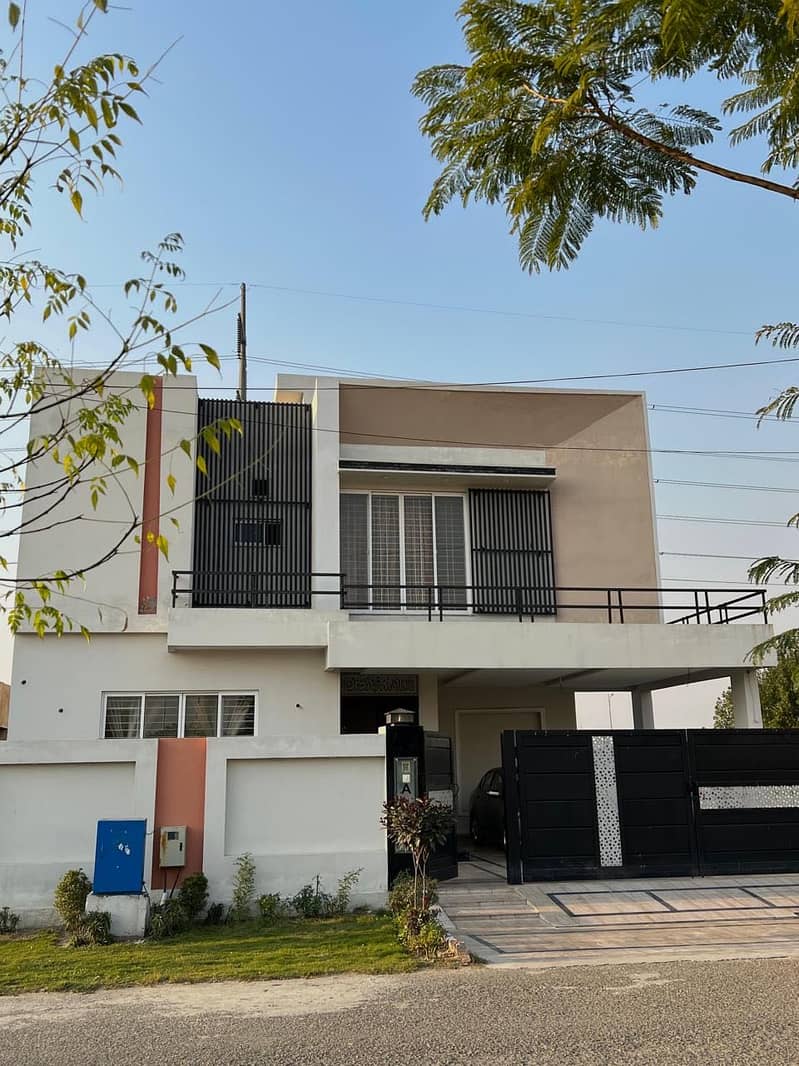 FACING PARK ONE KANAL HOUSE NEAR DHA PHASE 7, AVAILABLE FOR SALE 0