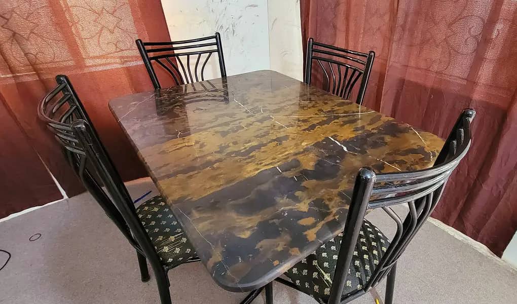 Marble Top Dinning Table 7