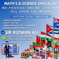 IB Diploma HL & SL Maths/physics tutors online