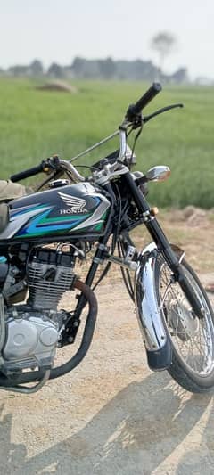 Honda 125 17 model converted in 23