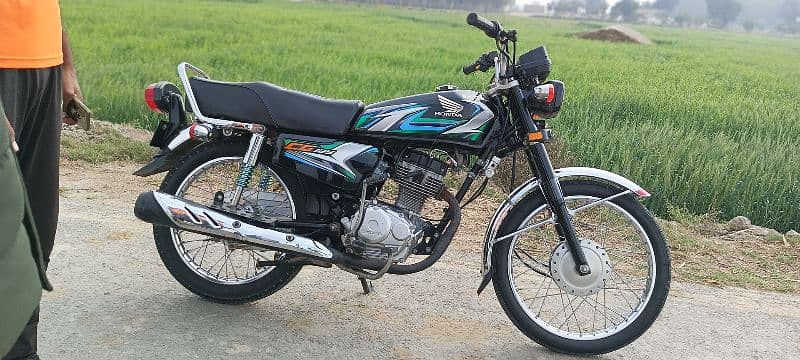 Honda 125 17 model converted in 23 6