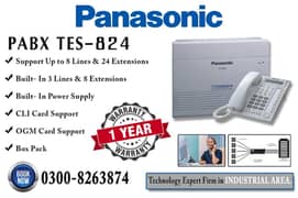 Panasonic PABX TES-824 (1 Year Warranty)