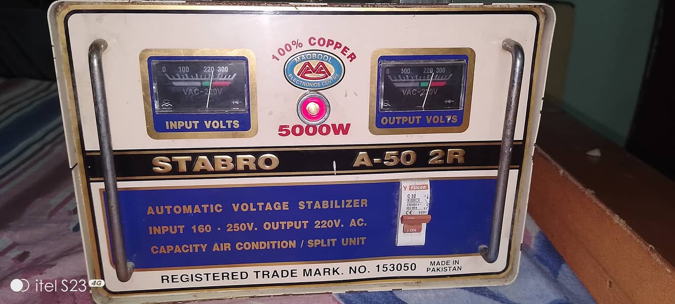 Voltage regulator 5000 Watts 0