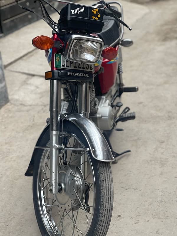 Honda CG 125 Urgent For Sale | Honda In Bikes | Total Geniune 5