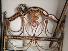 iron bed