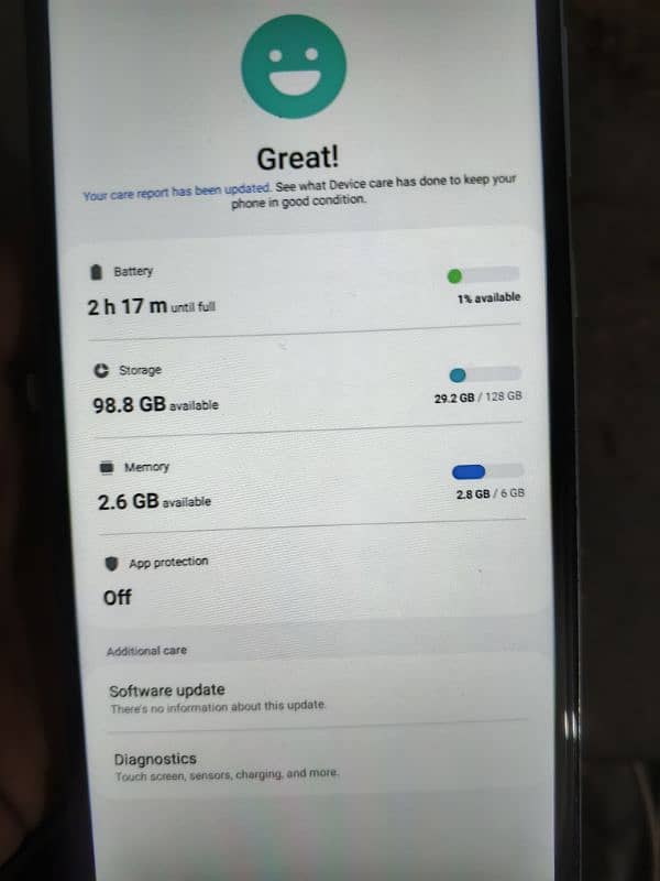 Non PTA Samsung Galaxy A70  6 G. B Ram 4K video supported  128 G. B Rom 5