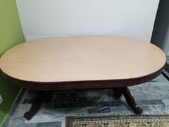 pure sheesham wood dining table