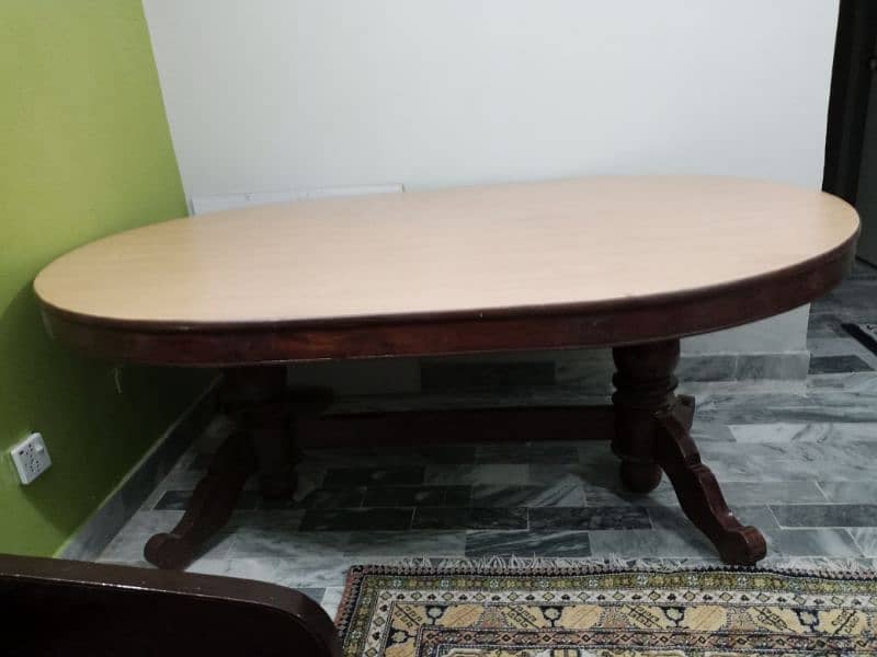 pure sheesham wood dining table 2