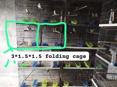 Folding cage