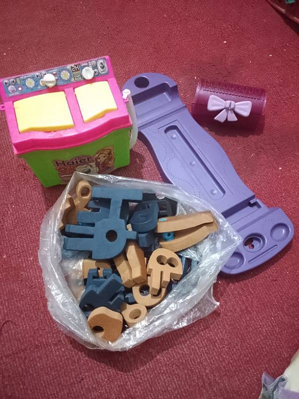 dolls and baby seat 6