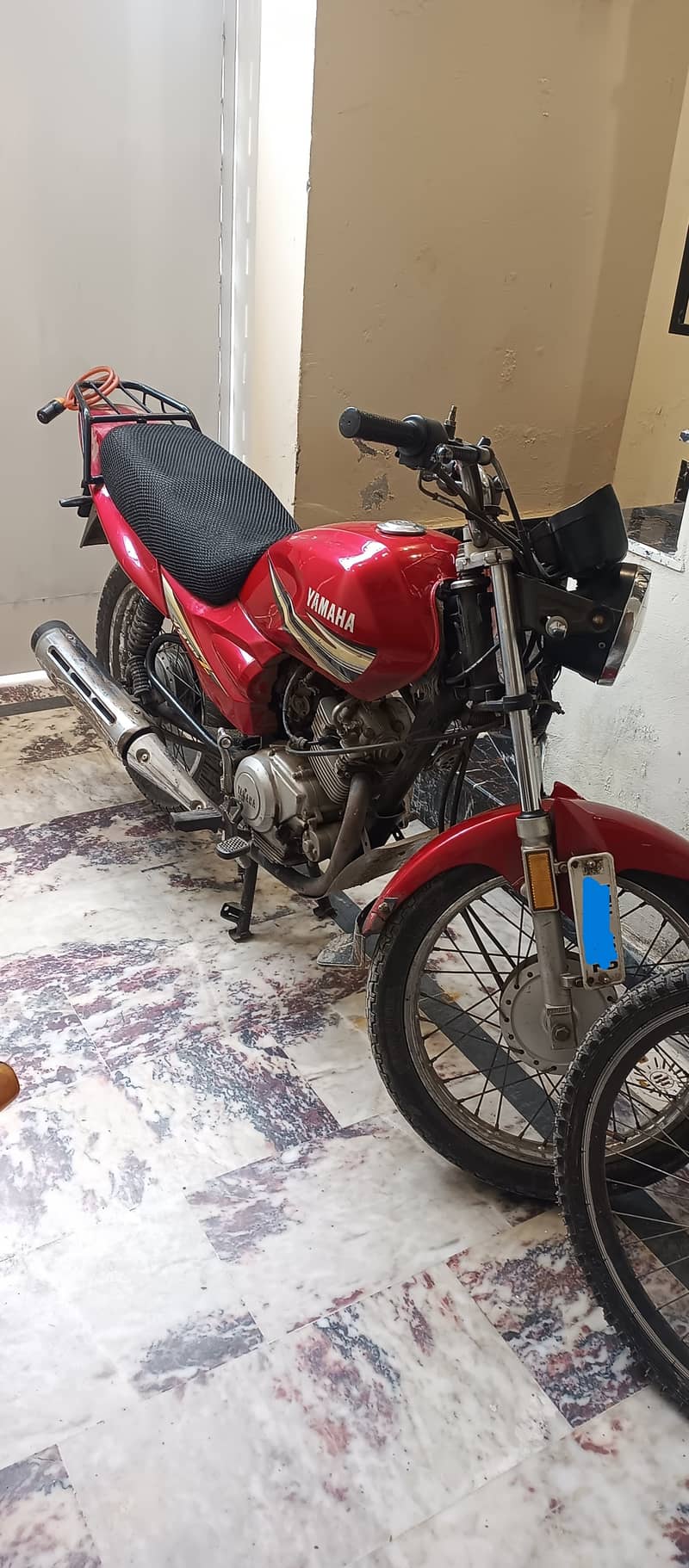 Yamaha YB 125Z 2019B Red Color - Al Rehman Garden Phase4 Lahore 5