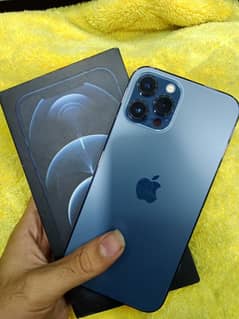 I phone 12 pro max factory unlocked 128GB with box cable 92%halth