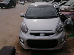 KIA Picanto 2023 silver & white automatic both available for sale