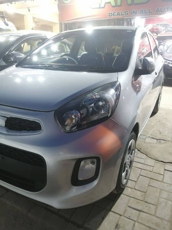 KIA Picanto 2023 silver & white automatic both available for sale 10