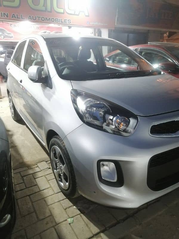 KIA Picanto 2023 silver & white automatic both available for sale 11