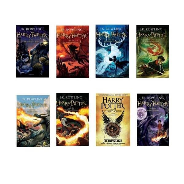 Harry Potter books 8 set 2