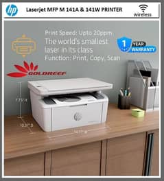 HP LaserJet MFP M141A & M141W Printers