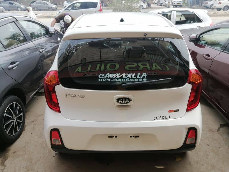 KIA Picanto 2023 silver & white automatic both available for sale 1