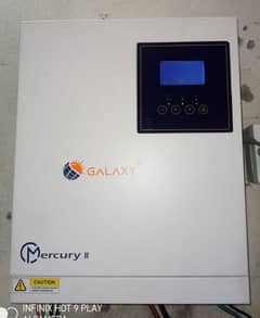 Galaxy Solar Inverter Mercury ll PV 3000 with Warranty