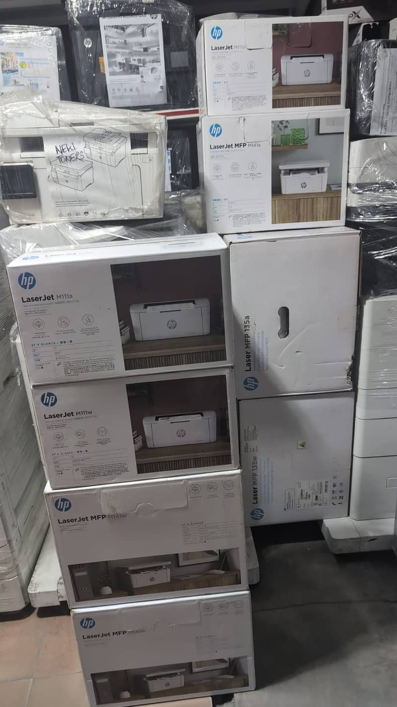 HP LaserJet MFP M141A & M141W Printers 1