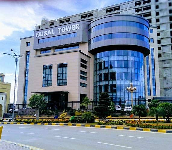 Faisal town phase 2 5 MARLA residential plot available for sale in installments bases 3