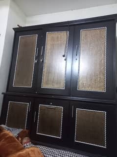 3 Door Almeera Wardrobe Almari wood made