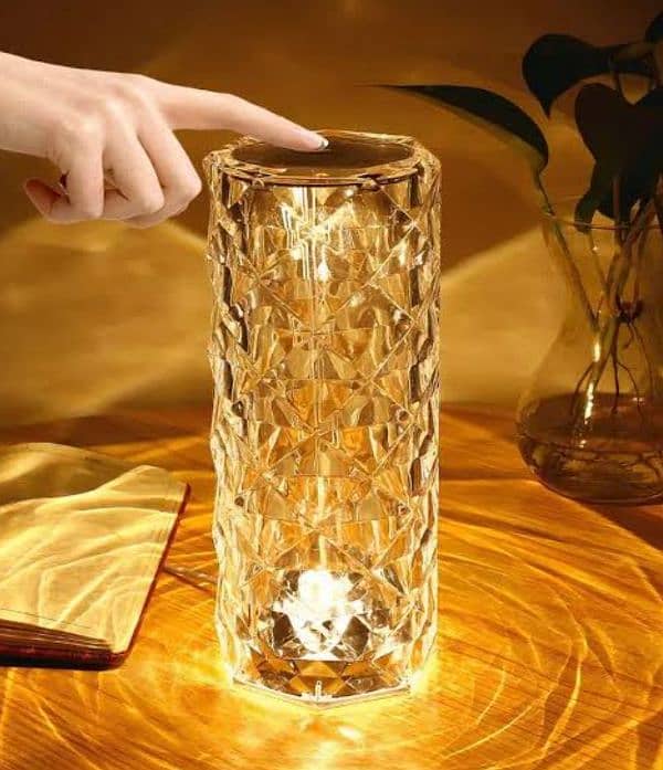 Original Premium Crystal Touch Lamp – Elegant & Smart. Limited Stock! 1