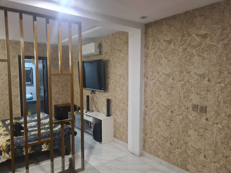 Fully Furnished Studio Apartment For Sale On Main Boulevard Building In Bahira Town Lahore 1