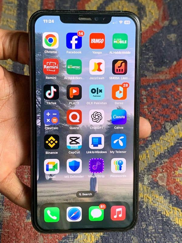 i Phone 11 Pro Max PTA Approved 256 GB 9