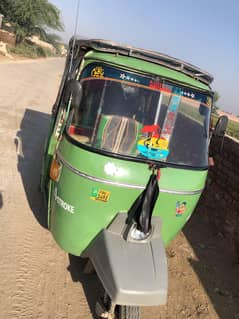 All ok  Green Color Small Body tezgum rickshaw