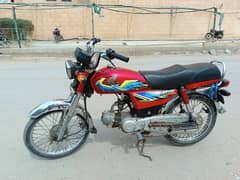 Honda cd 70 Red colour