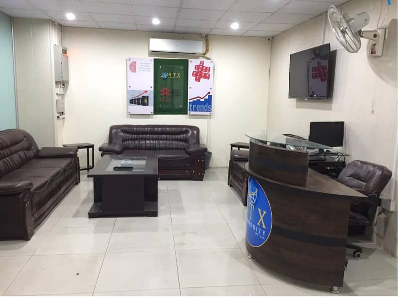 Fully Furnished Area 1800 Square Feet Corporate Office Available For Rent At Main Boulevard Gulberg 3 Lahore 2