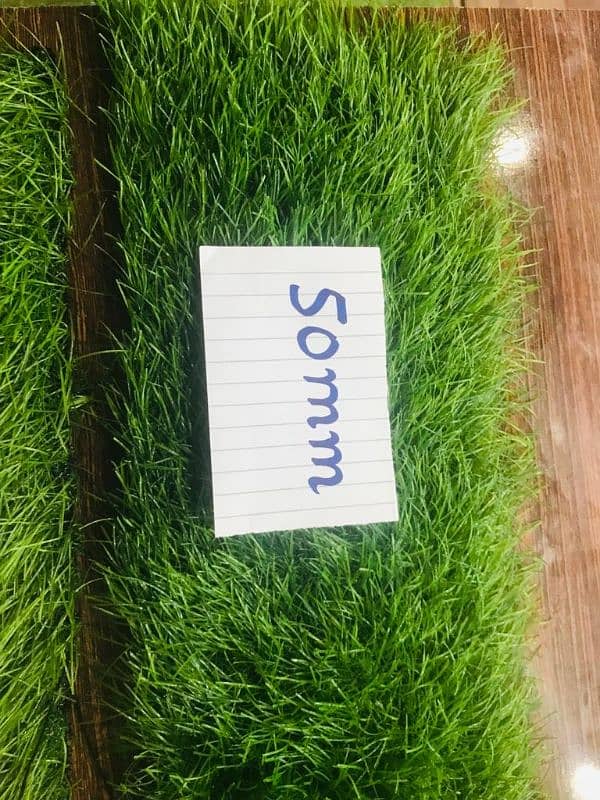 Artificial grass are available with fitting 9